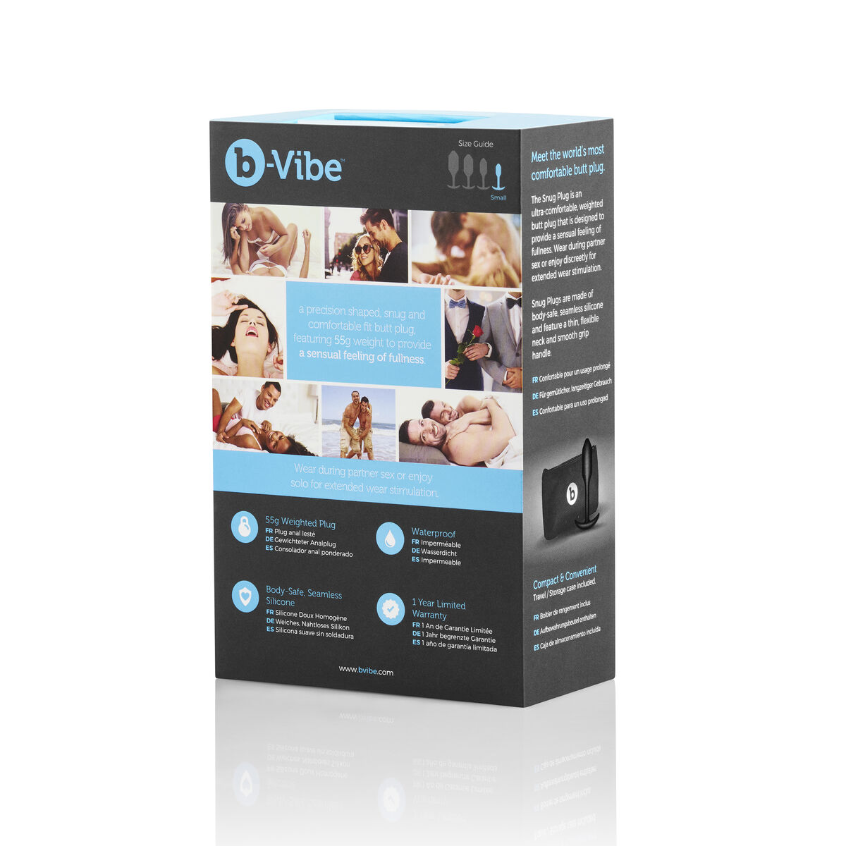 Anal plug B-Vibe 96724 Sort